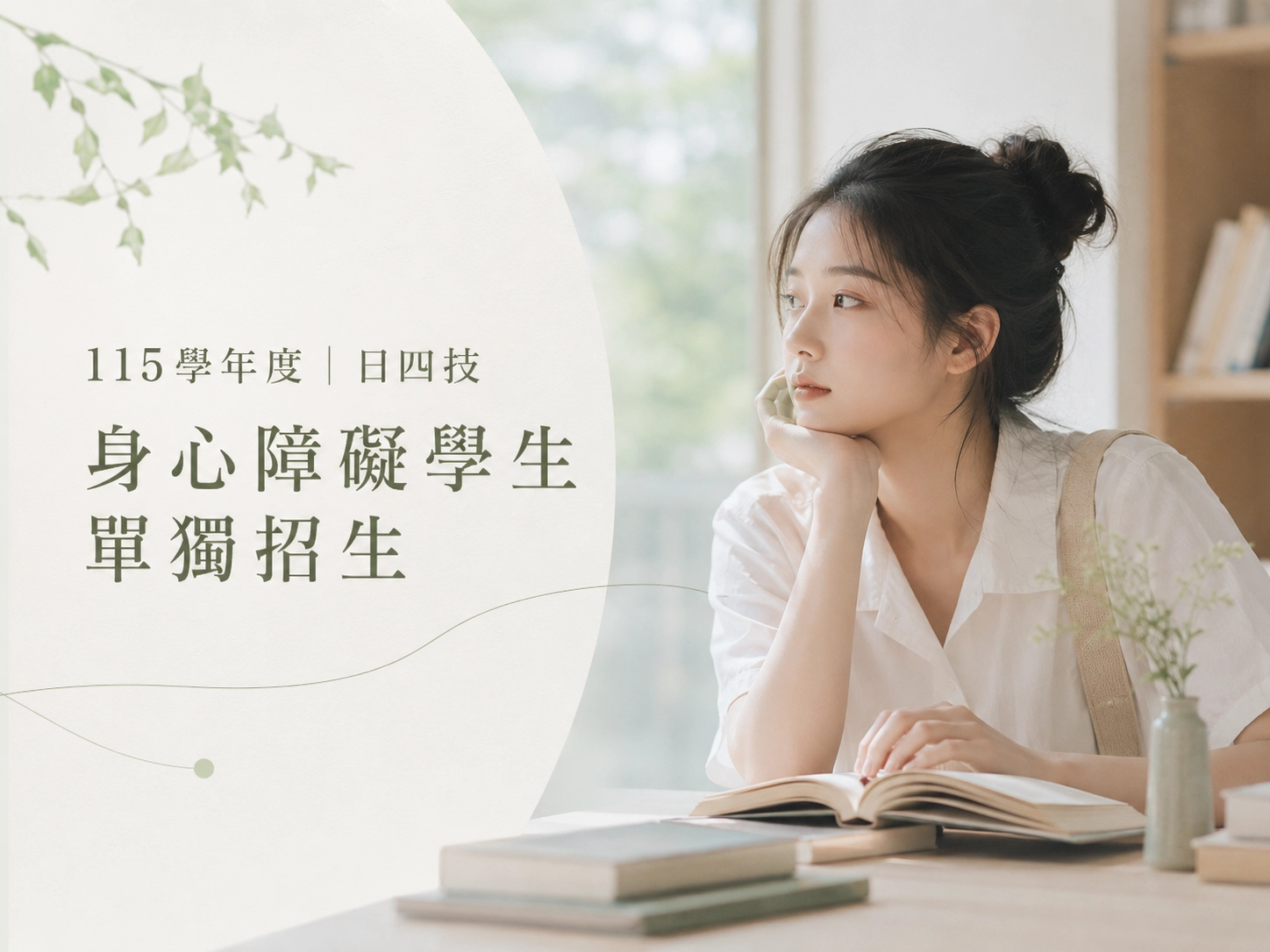 115 學年度｜日四技 身心障礙學生單獨招生