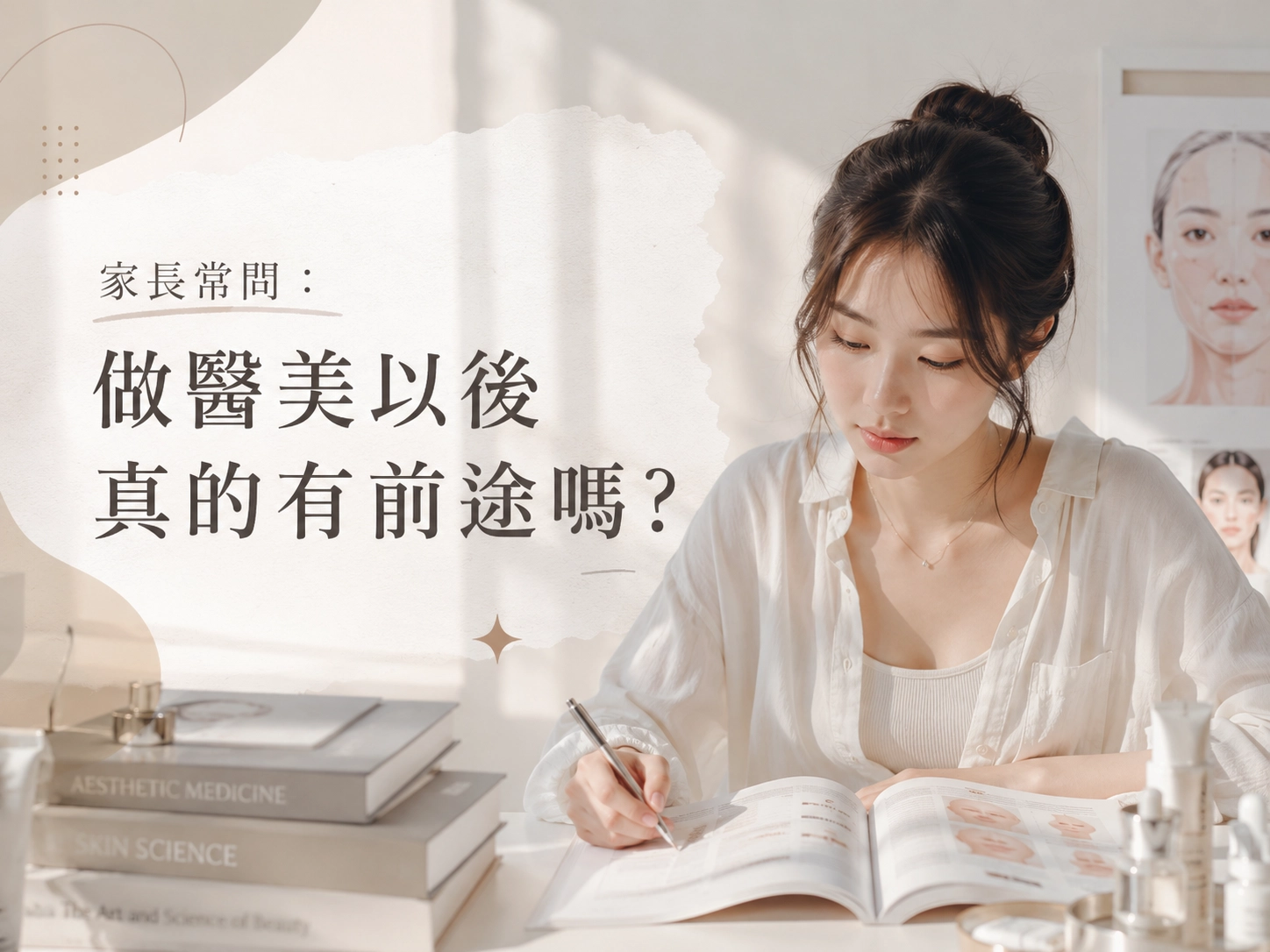 家長常問：做醫美以後真的有前途嗎？
