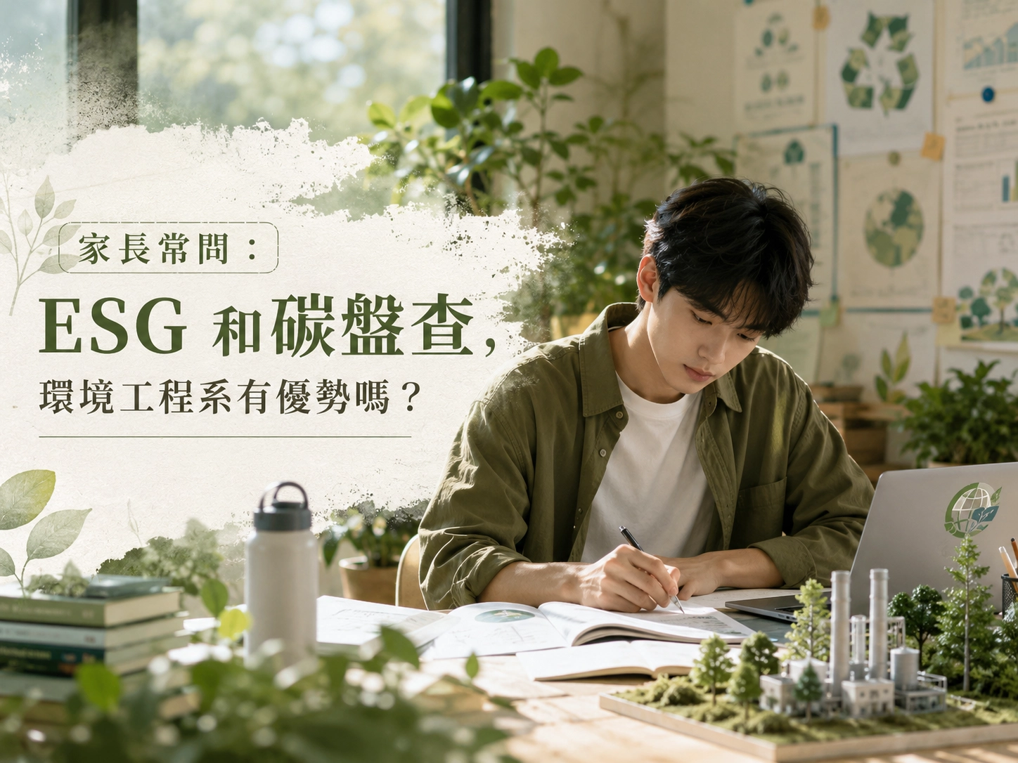 ESG 和碳盤查，環境工程系有優勢嗎？