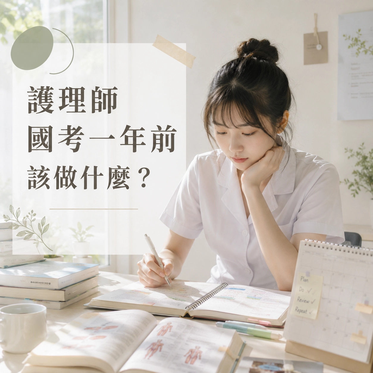 護理師國考一年前該做什麼？