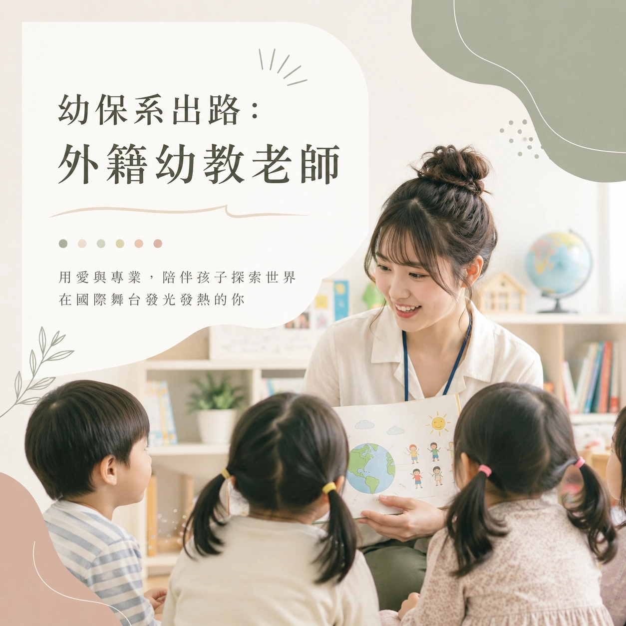 幼保系出路：外籍幼教老師