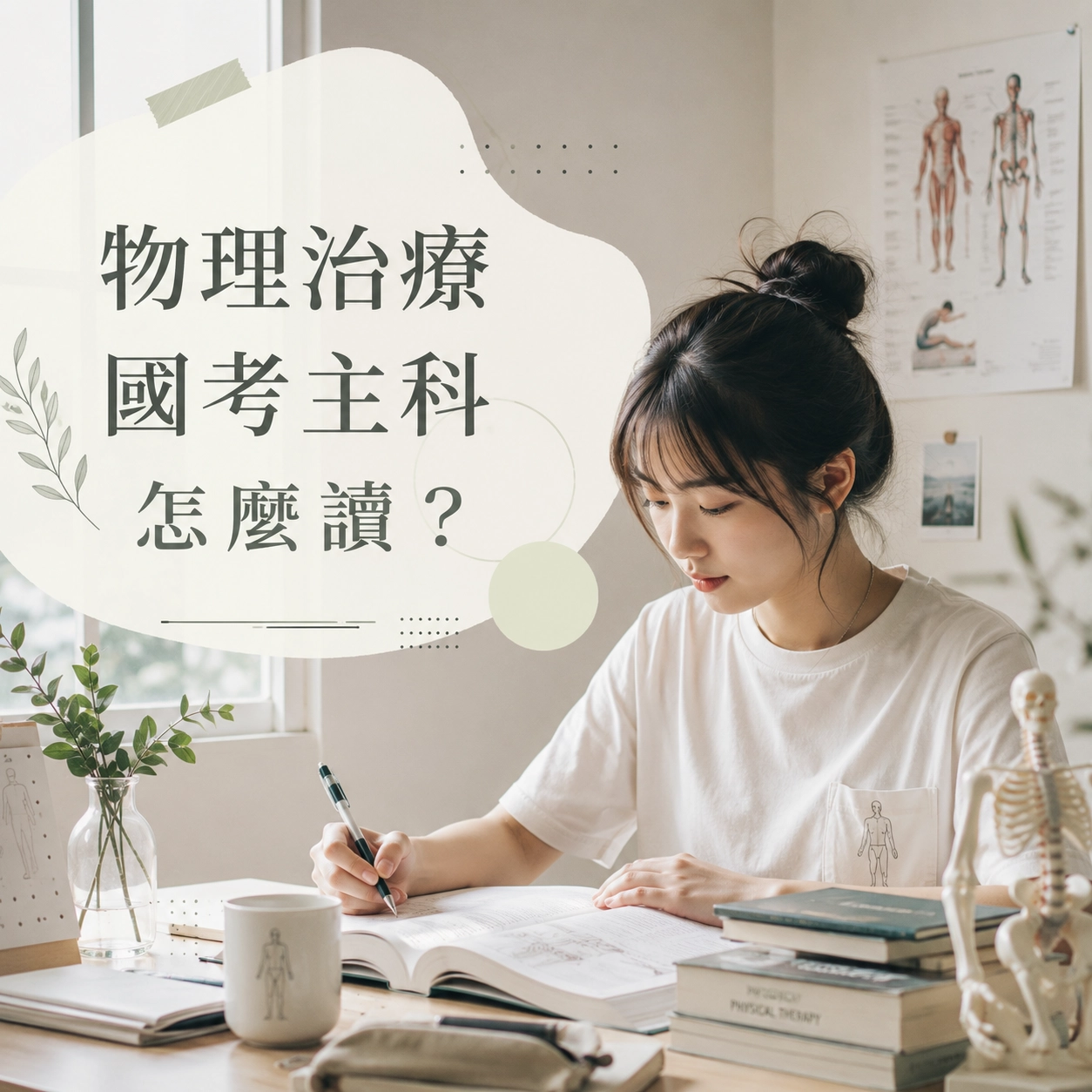 物理治療國考主科怎麼讀？