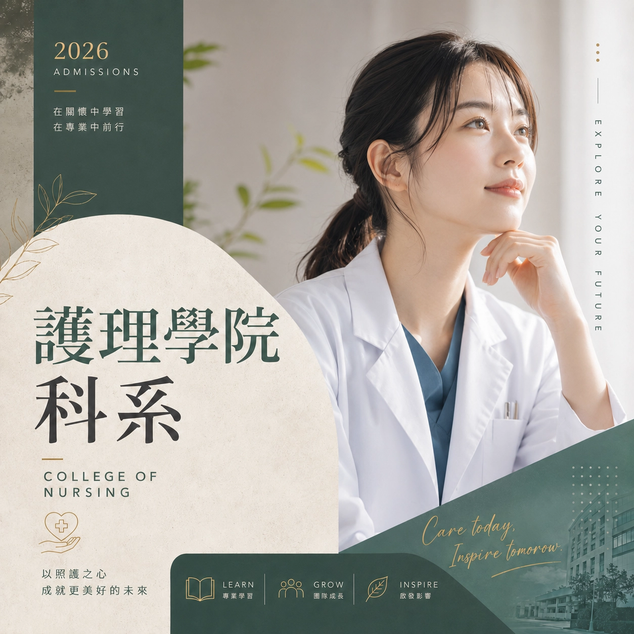 中華醫事科技大學『護理學院』科系