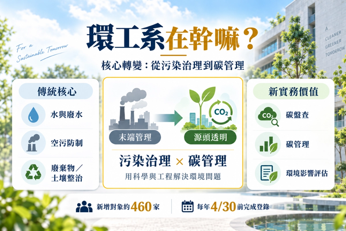 環境工程系在幹嘛?